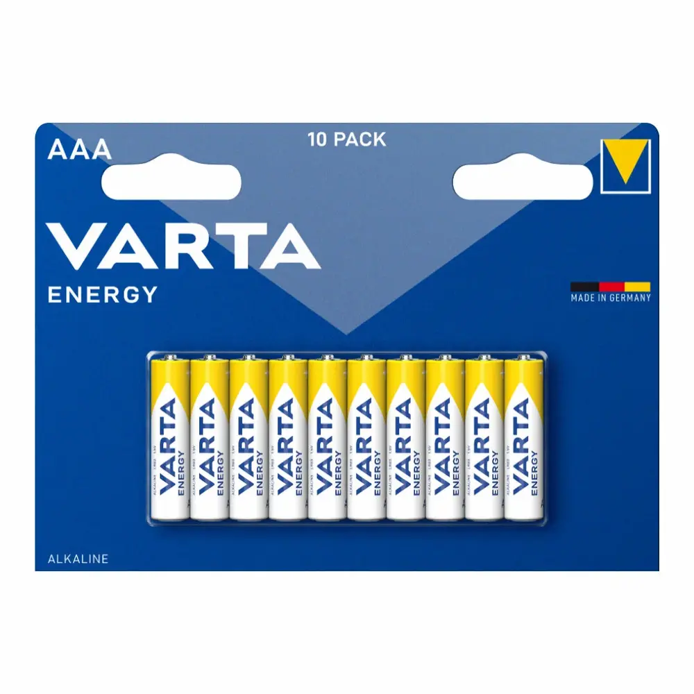 Батарейка VARTA ENERGY AAA бл. 10 (рус.) — изображение 1