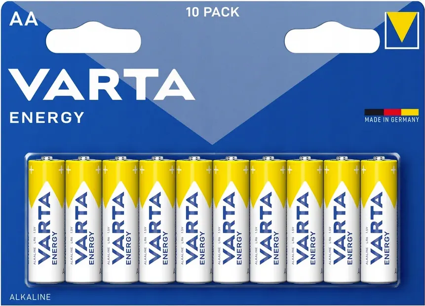Батарейка VARTA ENERGY AA (10 блистер) — изображение 1