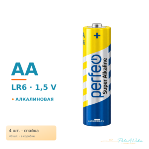 Батарейка Perfeo LR6/40BOX Super Alkaline